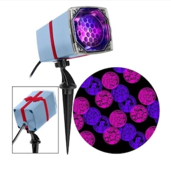 𝅺Disney Magic Holiday Princess Light Projector Halloween Christmas Party Lights - Picture 3 of 5